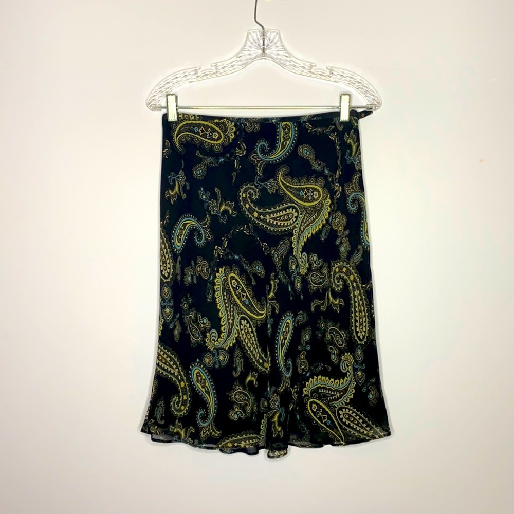 Ann Taylor Paisley Skirt
